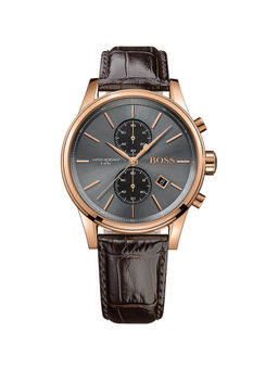 Boss - Grey Round Analog Watch - 1513281