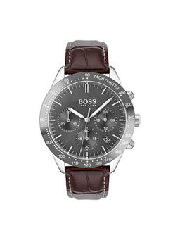 Boss - Grey Round Analog Watch - 1513598