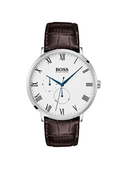 Boss - White Round Analog Watch - 1513617