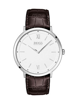 Boss - White Round Analog Watch - 1513646