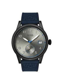 Boss - Grey Round Analog Watch - 1513684