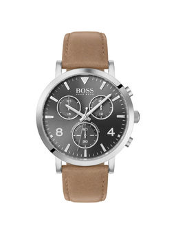 Boss - Grey Round Analog Watch - 1513691