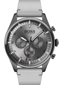 Boss - Grey Round Analog Watch - 1513710