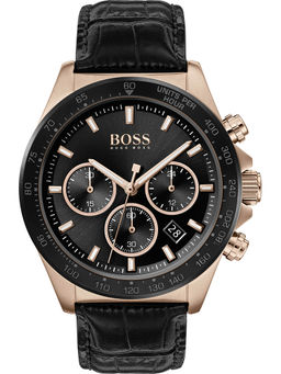 Boss - Black Round Analog Watch - 1513753