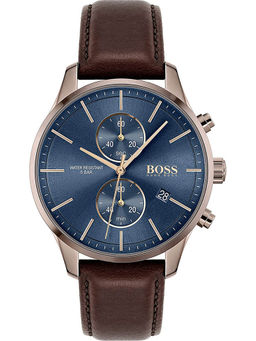 Boss - Blue Round Analog Watch - 1513804