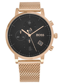 Boss - Classic Chronograph Date Analog Black Dial Men's Watch -1513808