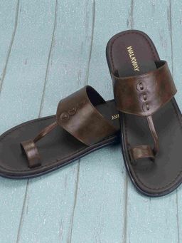 Walkway - Men Brown Casual Kolhapuris