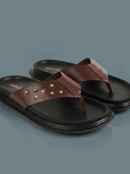 Mochi - Brown Men Casual Sandals