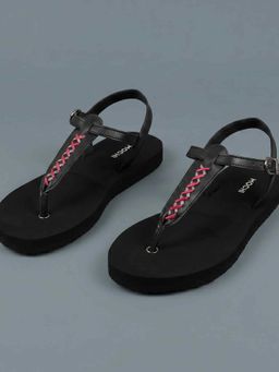 Mochi - Women Black Sandals