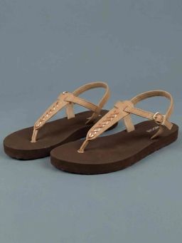 Mochi - Women Beige Sandals