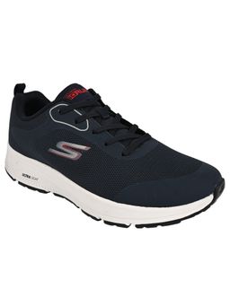 SKECHERS - Men GO RUN CONSISTENT Navy Blue Lace Up Running Shoes