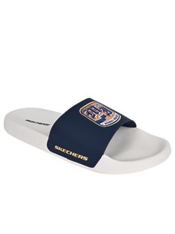 SKECHERS - Mens Navy Blue Casual SIDE LINES 2.0 Sliders