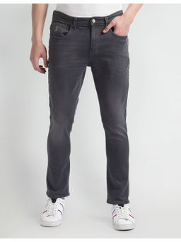 U.S. POLO ASSN. - Henry Cropped Fit Grey Jeans