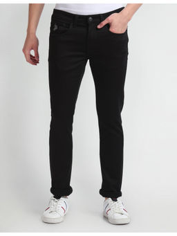 U.S. POLO ASSN. - Regallo Skinny Fit Black Jeans