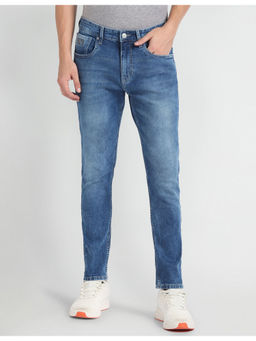 U.S. POLO ASSN. - Henry Cropped Regular Fit Blue Jeans