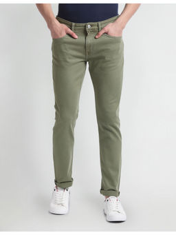 U.S. POLO ASSN. - Brandon Slim Tapered Olive Jeans
