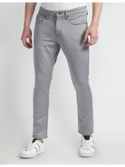U.S. POLO ASSN. - Henry Tapered Cropped Fit Grey Jeans