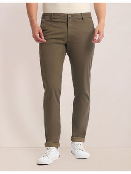U.S. POLO ASSN. - Brown Austin Regular Fit Chinos
