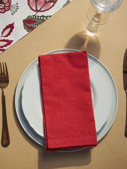 Bottega Pereira - Riviera Napkin - Red
