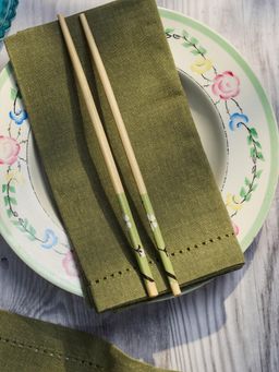 Bottega Pereira - Riviera Napkin - Forest Green