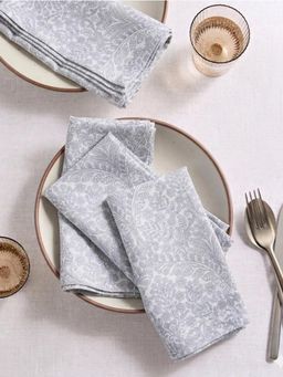 Bottega Pereira - Geo Napkin - Silver