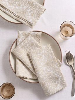 Bottega Pereira - Geo Napkin - Gold