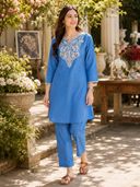 Blue color option, Currently selected