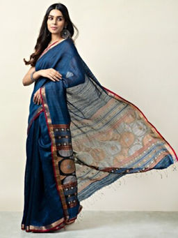 Fabindia - Silk Woven Jamdani Sari