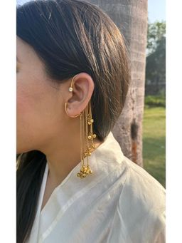 Ehsaas Jewellery - Gulnaaz Earmuffs - White