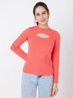 Zink London - Women Pink Solid Top
