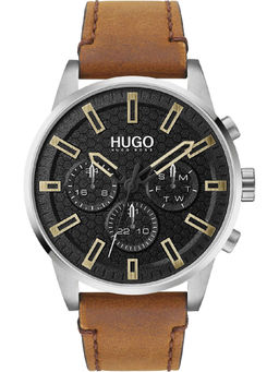 Hugo - Analog Black Dial Men Watch 1530150