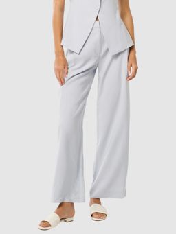 Forever New - Leilani Pleat Wide Leg Blue Trouser
