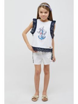 One Friday - White Solid Top