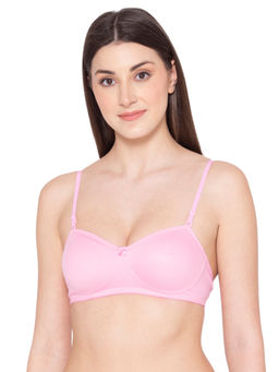 Groversons Paris Beauty - Women T-Shirt Bra - Pink