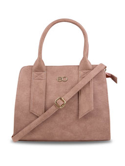 E2O - Pink Solid Satchel