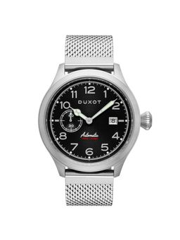 Duxot - Altius Mechanical Automatic Black Round Dial Mens Watch - Dx-2021-11