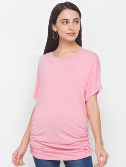 Globus - Pink Solid T-Shirt