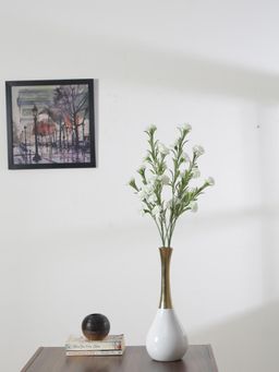 Home Bloom - Artificial Mini Chrysanthemum Natural Looking Flower Stick