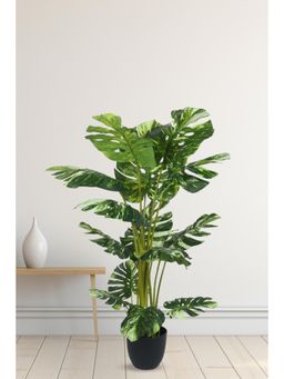Home Bloom - Decoration Artificial Variegated Monstera Plants