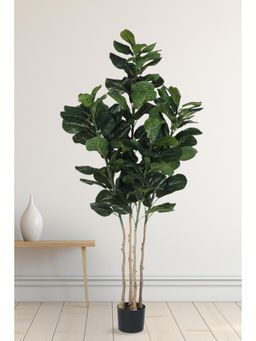 Home Bloom - Decoration Artificial Fiddle Leaf Fig Plants for with Pot