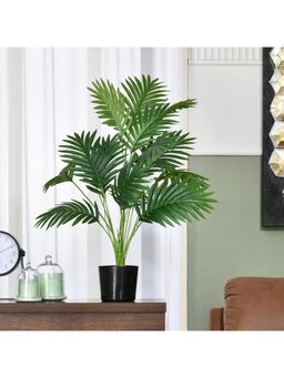 Home Bloom - Artificial Areca Palm Plant for Home Office Decor with Pot