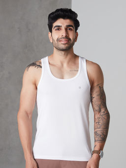 GLOOT - Lux Modal Vest-GLV002-White