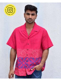 Chidiyaa - Jilibi Tribal Tapestries Hand Block Printed Pure Cotton Shirt