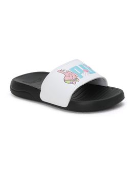 Puma - Pop Cat 20 Spongebob Pre School Kids White Slides