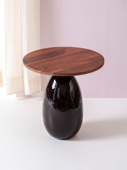 Nestroots - Modern Mango Wood Side Table
