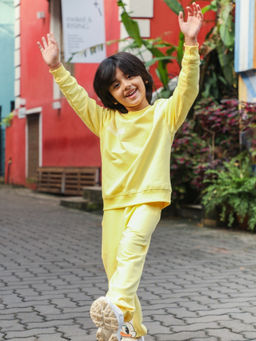Napchief - Kids Yellow Duck Sweatshirt & Joggers
