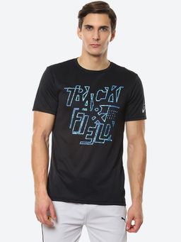 ASICS - Track Ss Black Men Track & Field T-shirts