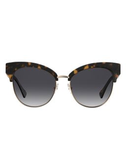 Moschino - Women UV Protected Polarized Full Rim Grey Lens Cat Eye Sunglasses - 201676086559O (55)