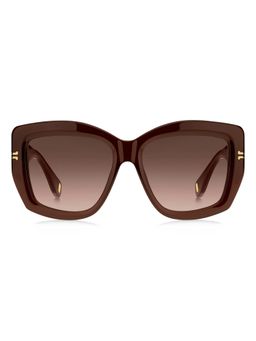 Marc Jacobs - Women UV Protected Full Rim Brown Lens Butterfly Sunglasses - 20535409Q55HA (55)