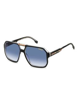 CARRERA - Men UV Protected Polarized Full Rim Blue Lens Square Sunglasses - 206759EI76008 (60)